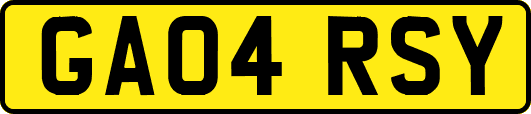 GA04RSY