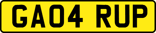 GA04RUP