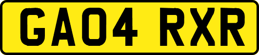 GA04RXR