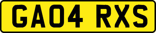 GA04RXS