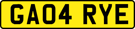 GA04RYE