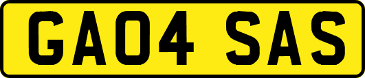 GA04SAS