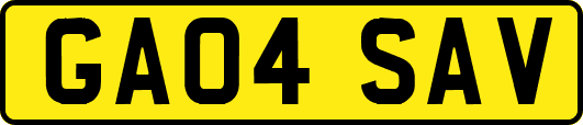 GA04SAV