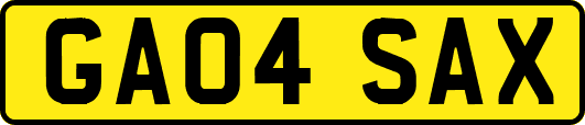 GA04SAX