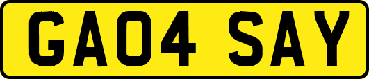 GA04SAY