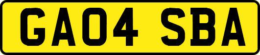 GA04SBA