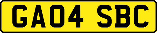 GA04SBC