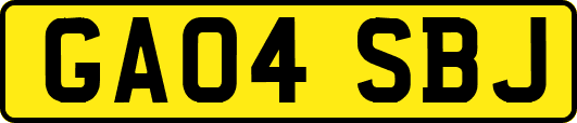 GA04SBJ