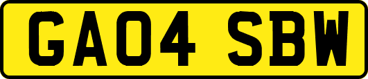 GA04SBW