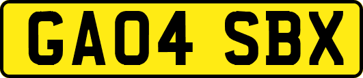 GA04SBX