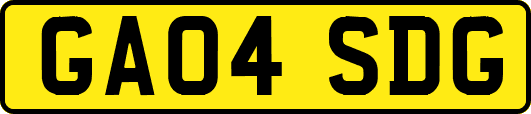 GA04SDG