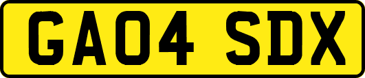 GA04SDX