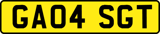 GA04SGT