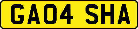 GA04SHA