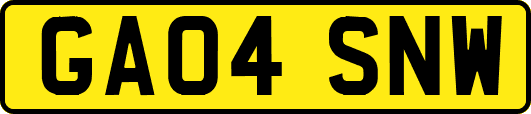 GA04SNW