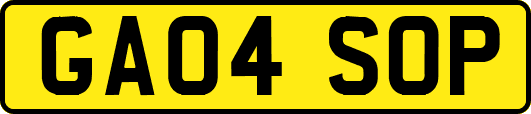 GA04SOP