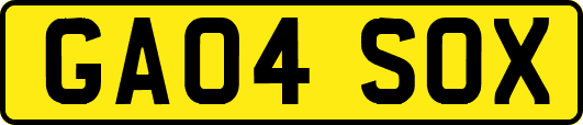GA04SOX