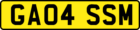 GA04SSM