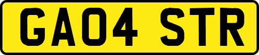 GA04STR