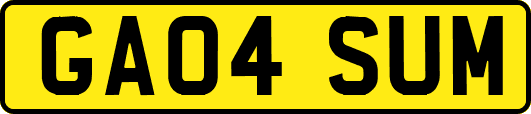 GA04SUM