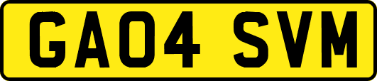 GA04SVM