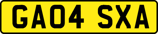 GA04SXA