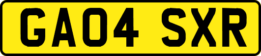 GA04SXR