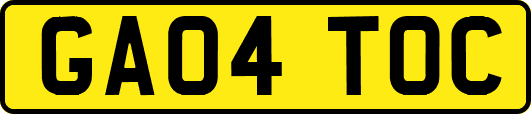 GA04TOC