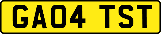 GA04TST