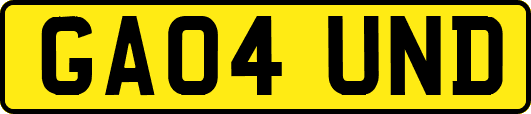 GA04UND