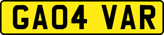 GA04VAR