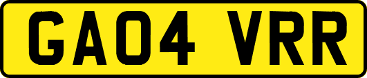 GA04VRR