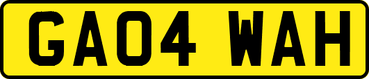 GA04WAH
