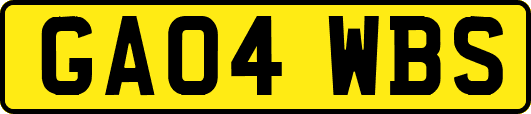 GA04WBS