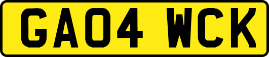 GA04WCK