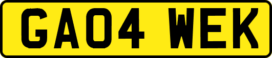 GA04WEK