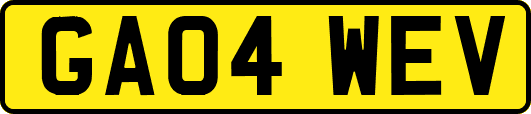 GA04WEV