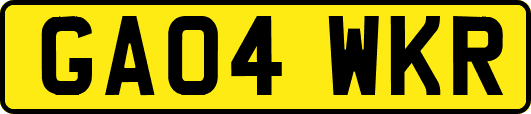 GA04WKR