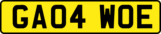 GA04WOE