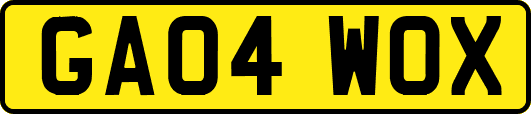 GA04WOX