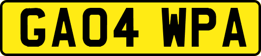 GA04WPA