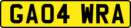 GA04WRA
