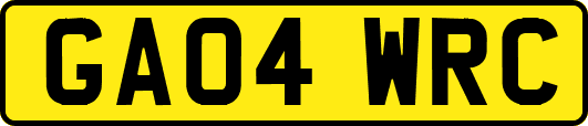 GA04WRC