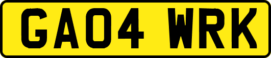 GA04WRK