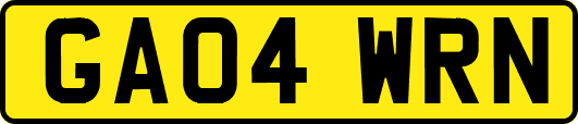 GA04WRN