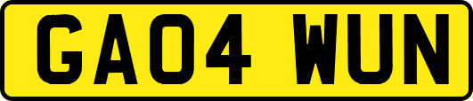 GA04WUN
