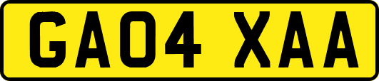 GA04XAA