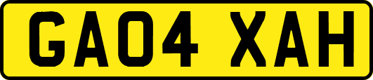 GA04XAH