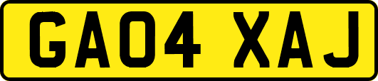 GA04XAJ