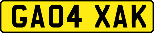 GA04XAK